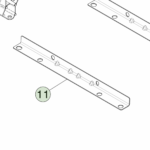 1909961-ST-B Поперечна перемичка заднього сидіння REAR SEAT CROSSBRACE