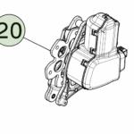 1852126-00-C Збірка приводу тонно (ліва сторона) TONNEAU MOTOR ASSEMBLY - LEFT HAND