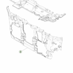 1875715-00-D Шумоізоляційна накладка – панель приладів NVH PAD