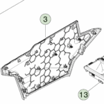 1850289-00-F Збірка зовнішньої панелі — права сторона EXTERNAL PANEL ASSEMBLY - RIGHT HAND