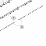 1895281-ST-E Опорний кронштейн поріжка ROCKER SUPPORT BRACKET