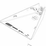 1968091-00-B Кришка дзеркала заднього виду REAR VIEW MIRROR COVER