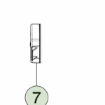 1851663-10-A Bluetooth із низьким енергоспоживанням — задній модуль BLUETOOTH LOW ENERGY - REAR