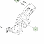 1945864-ST-B Збірка лівої балки крила ASSEMBLY - FENDER BEAM - LEFT HAND