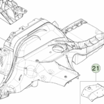 2128749-ST-A Збірка правої половини задньої нижньої секції кузова ASSEMBLY - REAR UNDER BODY HALF SECTION - RIGHT HAND