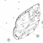 1873118-00-D Закриваюча (завершальна) панель задня ліва CLOSEOUT PANEL - REAR - LEFT HAND