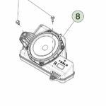 1878995-00-C Сабвуфер 200 мм — права сторона 200MM WOOFER - RIGHT HAND