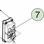 1932504-00-C Збірка розетки платформи — NEMA 5-20 / 14-50 BED OUTLET ASSEMBLY - NEMA 5-20 / 14-50