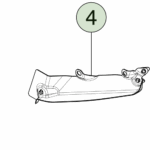 1848881-ST-F Панель лівого з’єднувача жолоба
 PANEL - GUTTER CONNECTOR - LEFT HAND