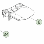 1991734-ST-B Збірка лівого литого заднього лонжерона ASSEMBLY - REAR RAIL CASTING - LEFT HAND