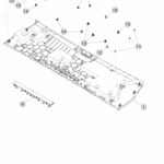 1854467-99-E Передня обшивка стелі FRONT HEADLINER
