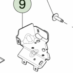 1853212-ST-H Збірка правого кронштейна CFM ASSEMBLY - CFM BRACKET RIGHT HAND
