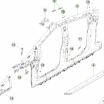 1963712-ST-A Збірка повної лівої бокової частини кузова ASSEMBLY - BODY SIDE COMPLETE - LEFT HAND