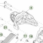 1923000-00-C Кріплення інвертора INVERTER MOUNT