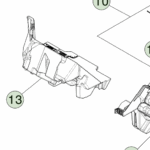 1877847-00-E EPP підніжжя — пасажирська сторона FOOTWELL EPP - PASSENGER