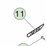 1848580-00-D Правий закривальний елемент CLOSEOUT - RIGHT HAND