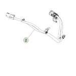 1863883-00-F Жгут-перемичка заднього кермування HARNESS-REAR STEER JUMPER