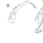 1832211-ST-G Збірка правої задньої колісної арки ASSEMBLY - REAR WHEEL ARCH - RIGHT HAND
