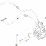 1852435-00-B Привід замка капота HOOD LATCH ACTUATOR